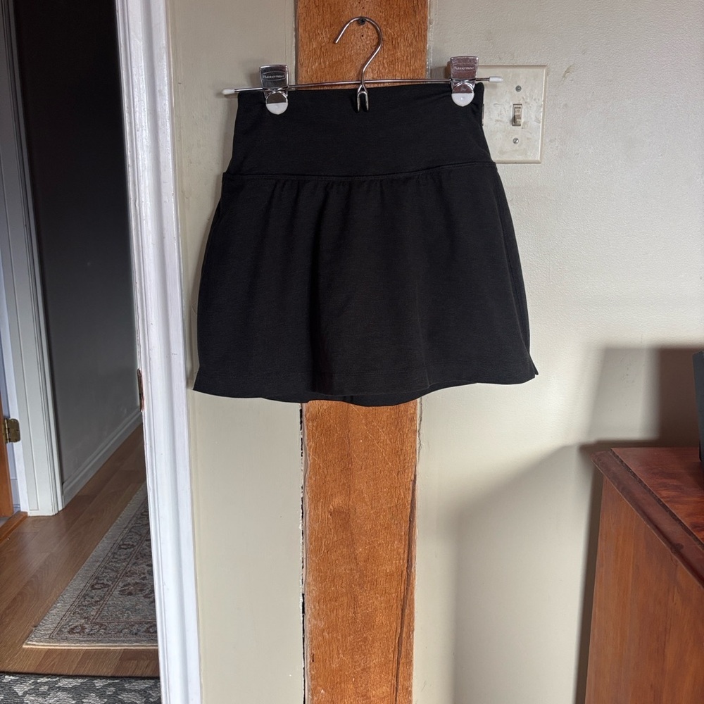 Prana Heavana Charcoal Mini Skirt